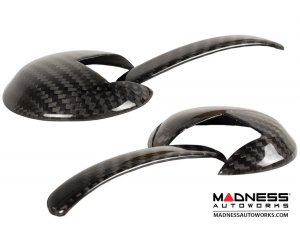 FIAT 500 Interior Door Handle Kit - Carbon Fiber  
